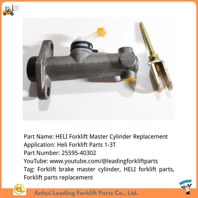 HELI forklift master cylinder replacement